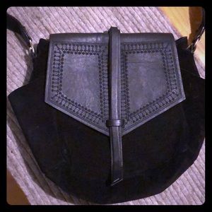 Isabel Marant Black Suede Bag